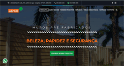 Desktop Screenshot of murosorbitelli.com.br